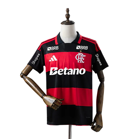 Flamengo - Camisola Principal 2026 - Com Patrocínios