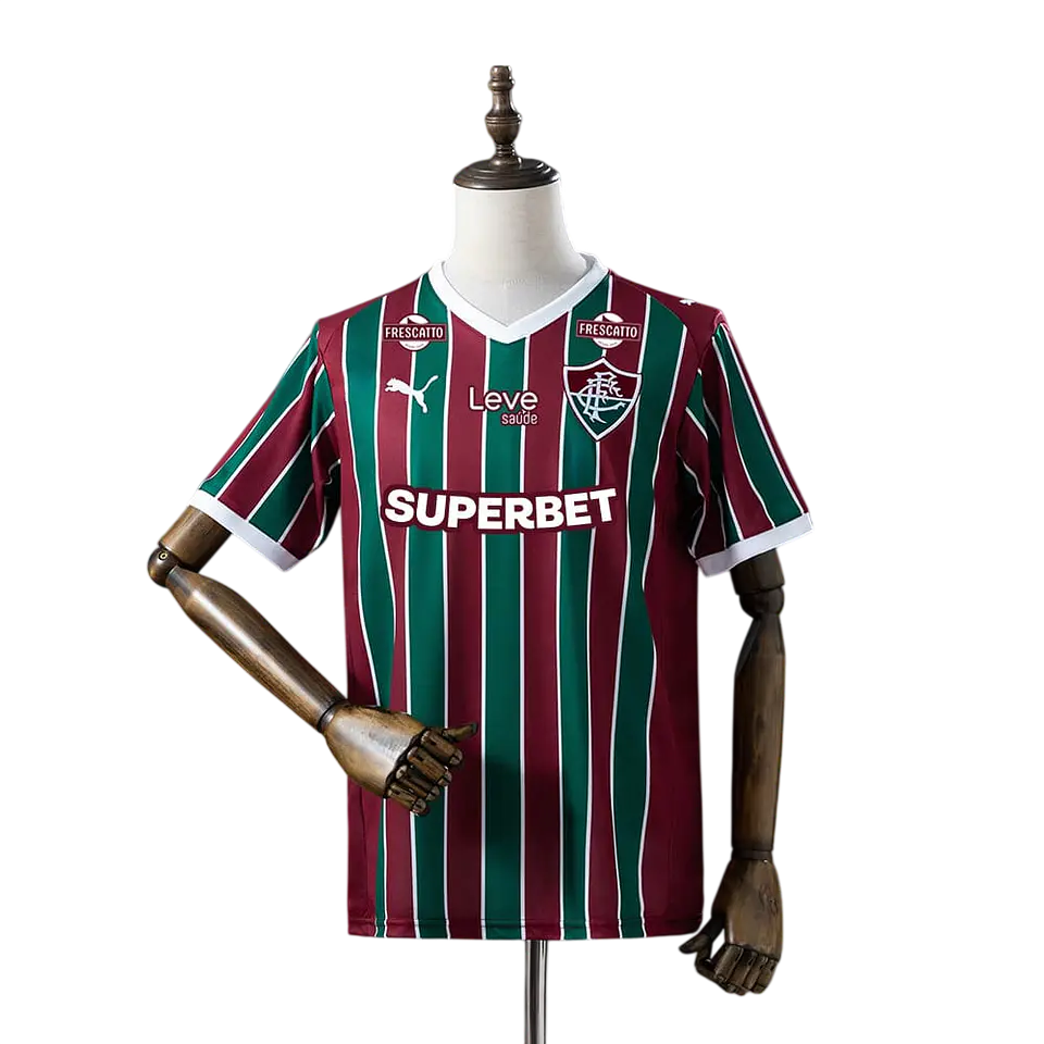 Fluminense - Camisola Principal 2026 - Com Patrocínios 1
