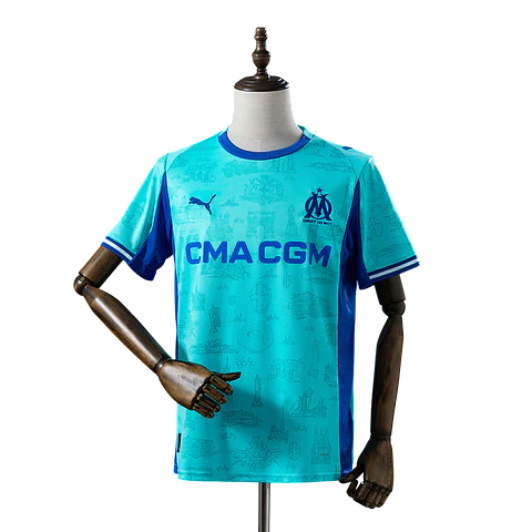 Olympique de Marseille - Camisola Edição Especial Azul 25/26