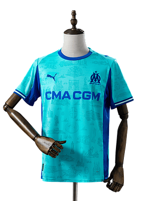 Olympique de Marseille - Camisola Edição Especial Azul 25/26