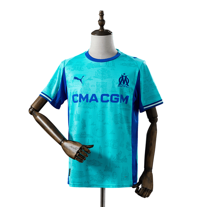 Olympique de Marseille - Camisola Edição Especial Azul 25/26 1