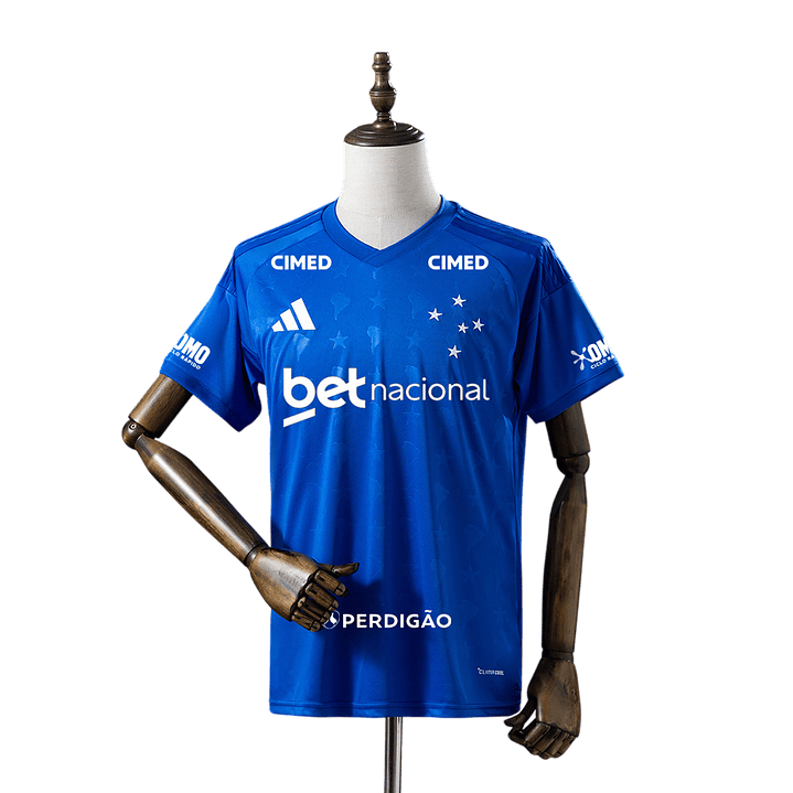 Cruzeiro - Camisola Principal 2026 Com Patrocínios 1
