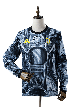Juventus - Camisola Aquecimento 25/26 Manga Comprida
