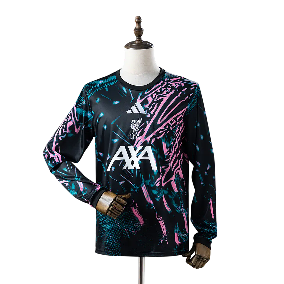 Liverpool - Camisola Aquecimento 25/26 Manga Comprida 1