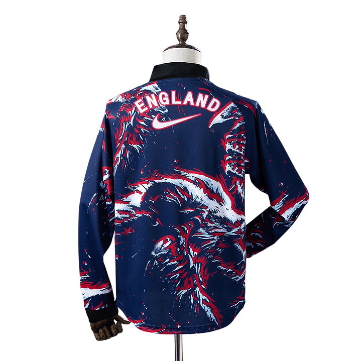 Inglaterra- Camisola Guarda-Redes Hollywood 2026 Manga Comprida 2