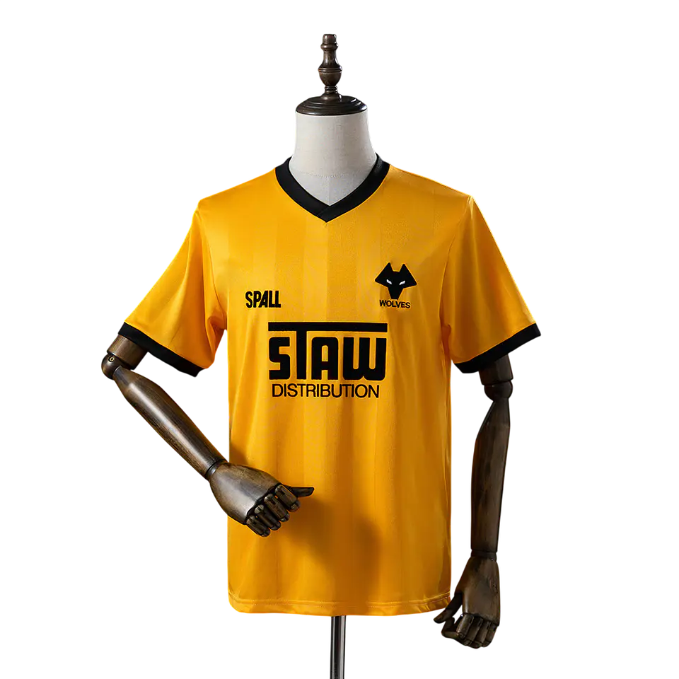 Wolverhampton - Camisola Principal 86/87 Retro 1