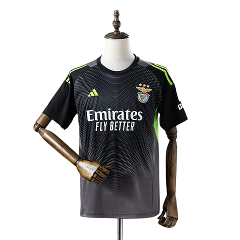 Benfica - Camisola Guarda-Redes Preta 25/26