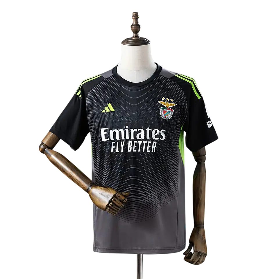 Benfica - Camisola Guarda-Redes Preta 25/26 1