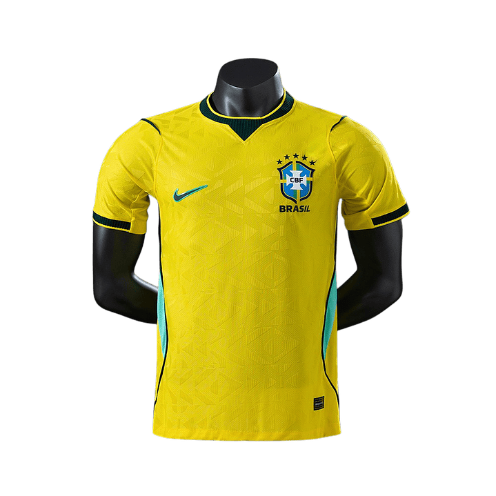 Brasil - Camisola Principal 2026 Versão Jogador 1