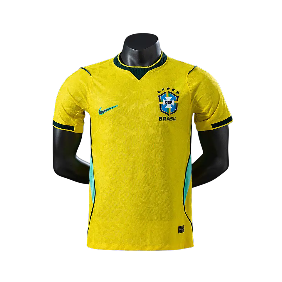 Brasil - Camisola Principal 2026 Versão Jogador 1