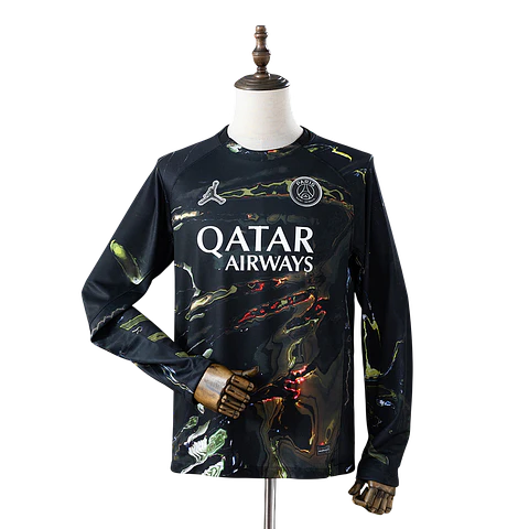 Paris Saint Germain - Camisola Jordan Night Edition 25/26 Manga Comprida