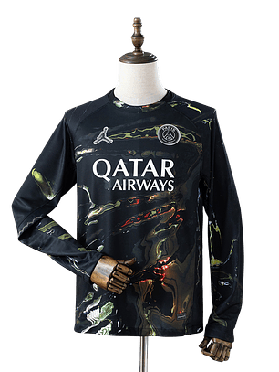 Paris Saint Germain - Camisola Jordan Night Edition 25/26 Manga Comprida