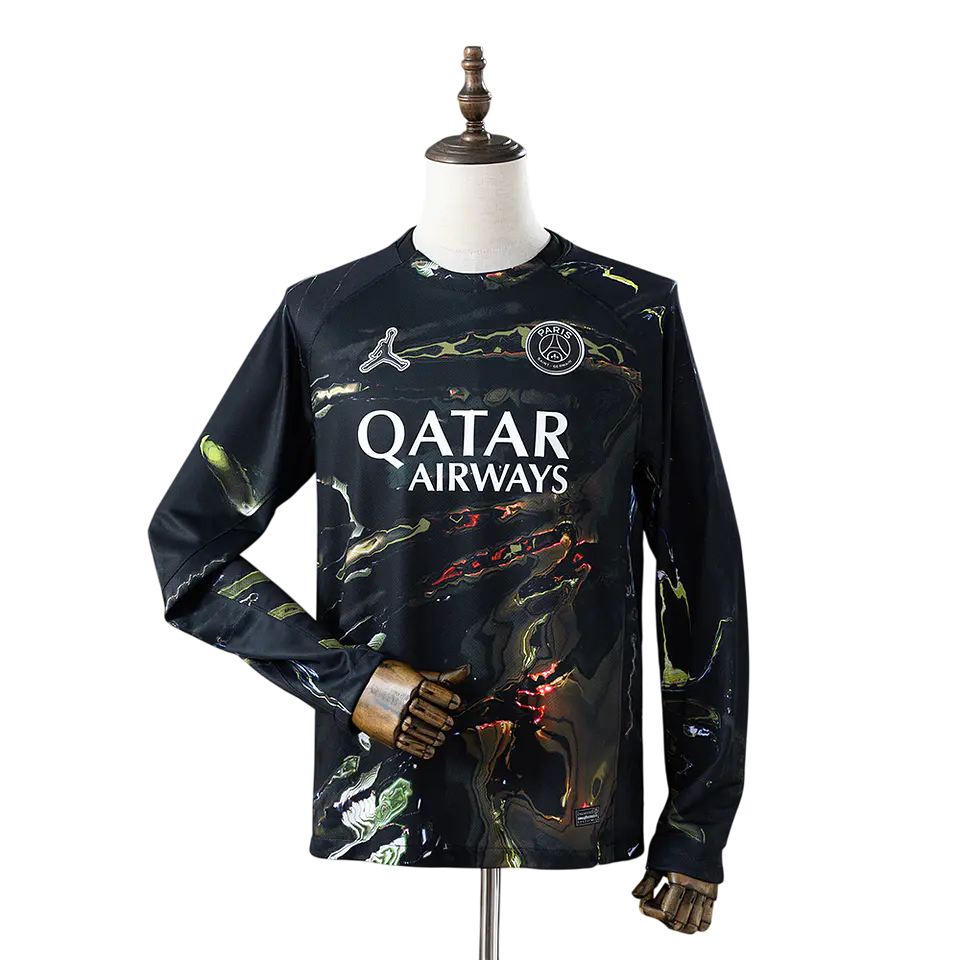 Paris Saint Germain - Camisola Jordan Night Edition 25/26 Manga Comprida 1
