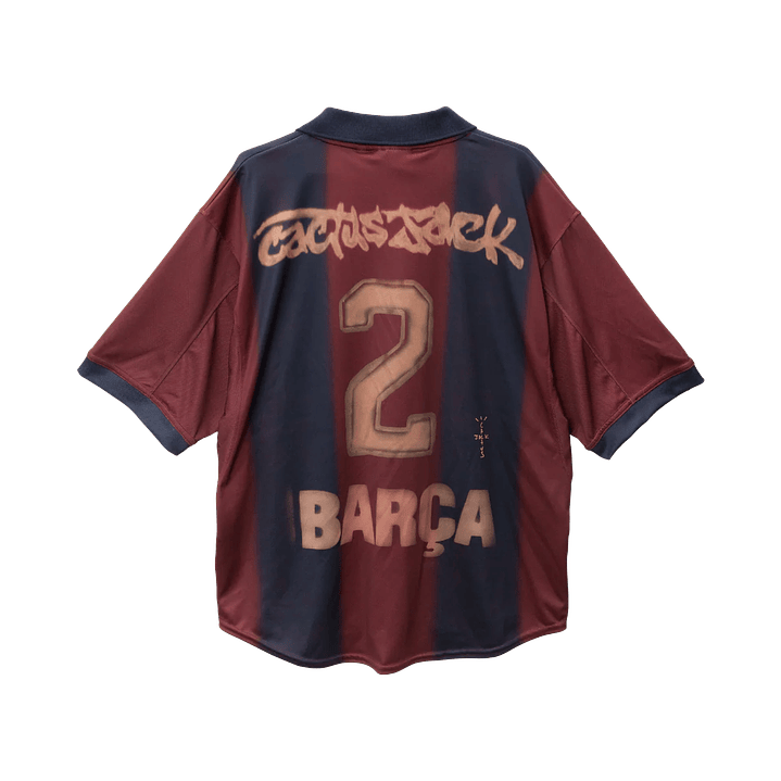 Barcelona - Camisola Skeleton Travis Scott 00/01 Retro 2