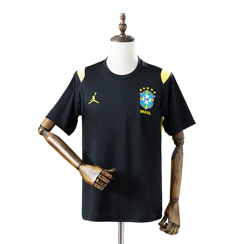 Brasil - Camisola Preta Jordan Drill 2026