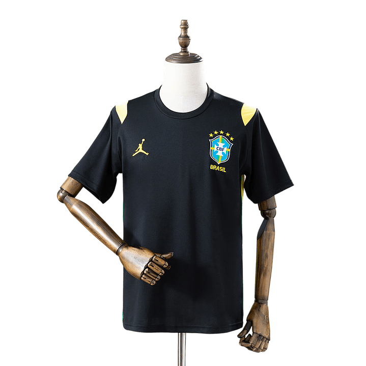 Brasil - Camisola Preta Jordan Drill 2026 1