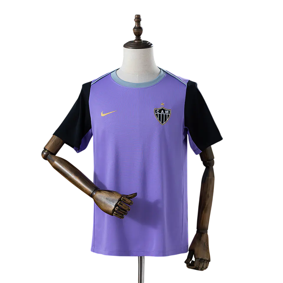 Atlético Mineiro - Camisola Roxa de Treino2026 1