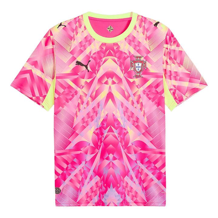 Portugal - Camisola Rosa Guarda Redes 2026 1