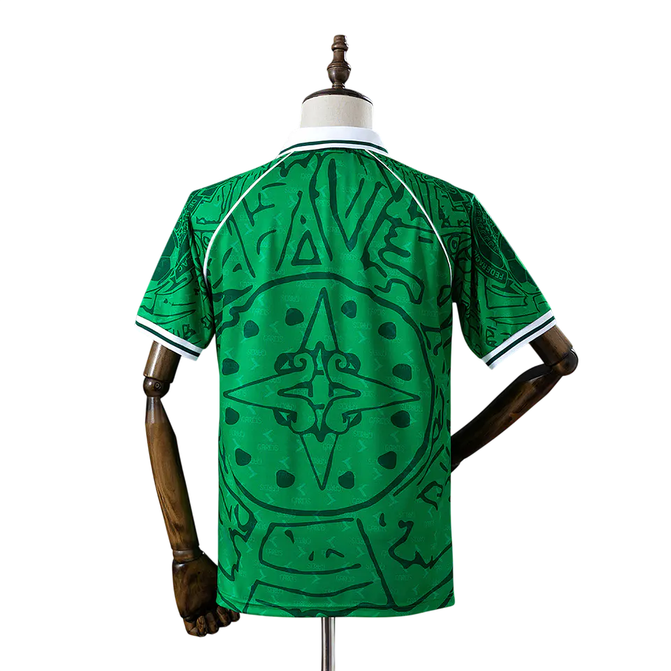 México - Camisola Principal 1999 Retro 2
