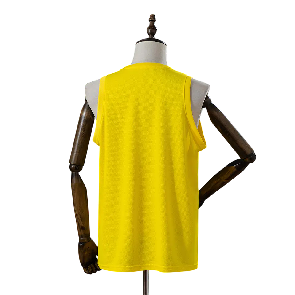 Brasil - Manga Cava de Treino Amarela 2026 2