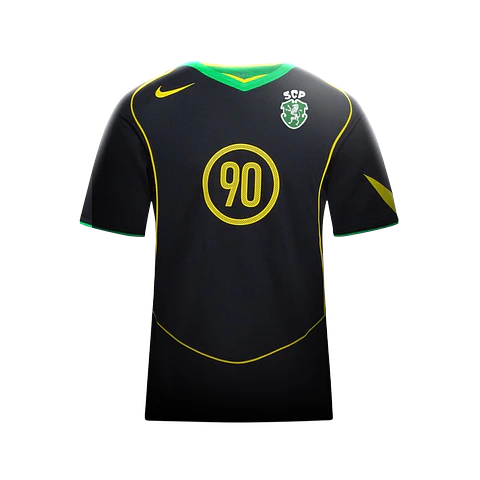 Sporting - Camisola Preta Total 90 25/26