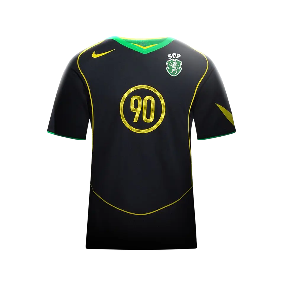 Sporting - Camisola Preta Total 90 25/26 1