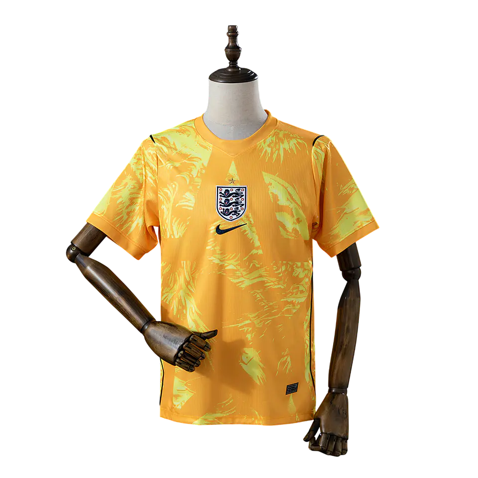 Inglaterra - Camisola Guarda Redes Amarela 2026 1