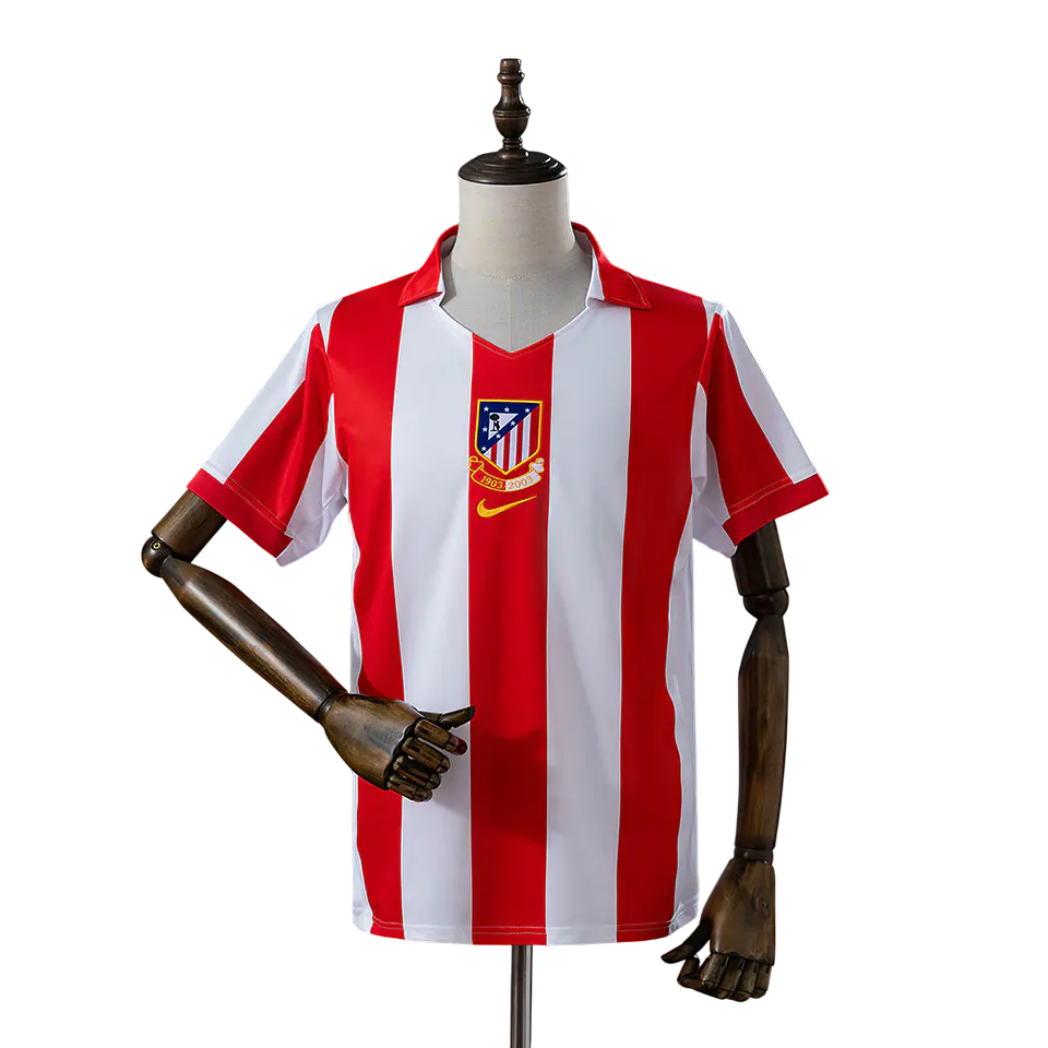 Atlético Madrid - Camisola Edição 100 Anos 03/04 Retro 1