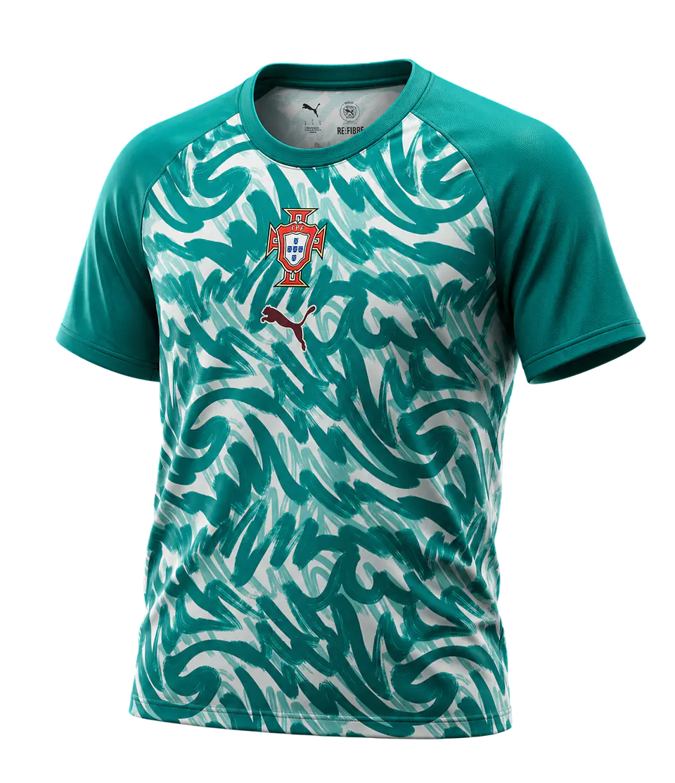 Portugal - Camisola Secundária de Aquecimento / Pré-jogo 2026 1