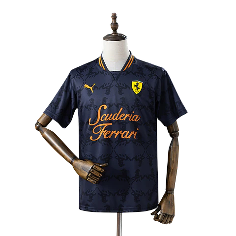 Ferrari - T-shirt Preta 2026