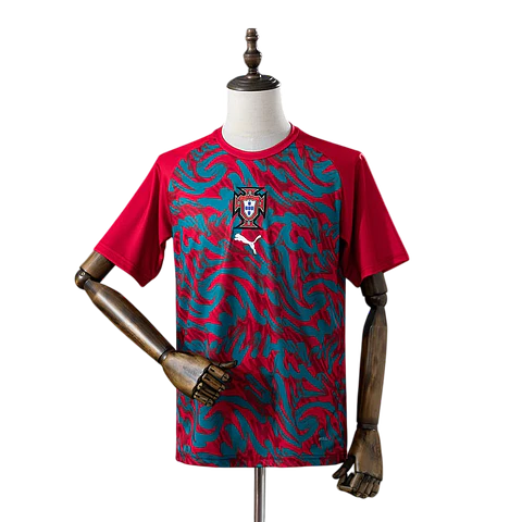 Portugal - Camisola Principal de Aquecimento / Pré-jogo 2026