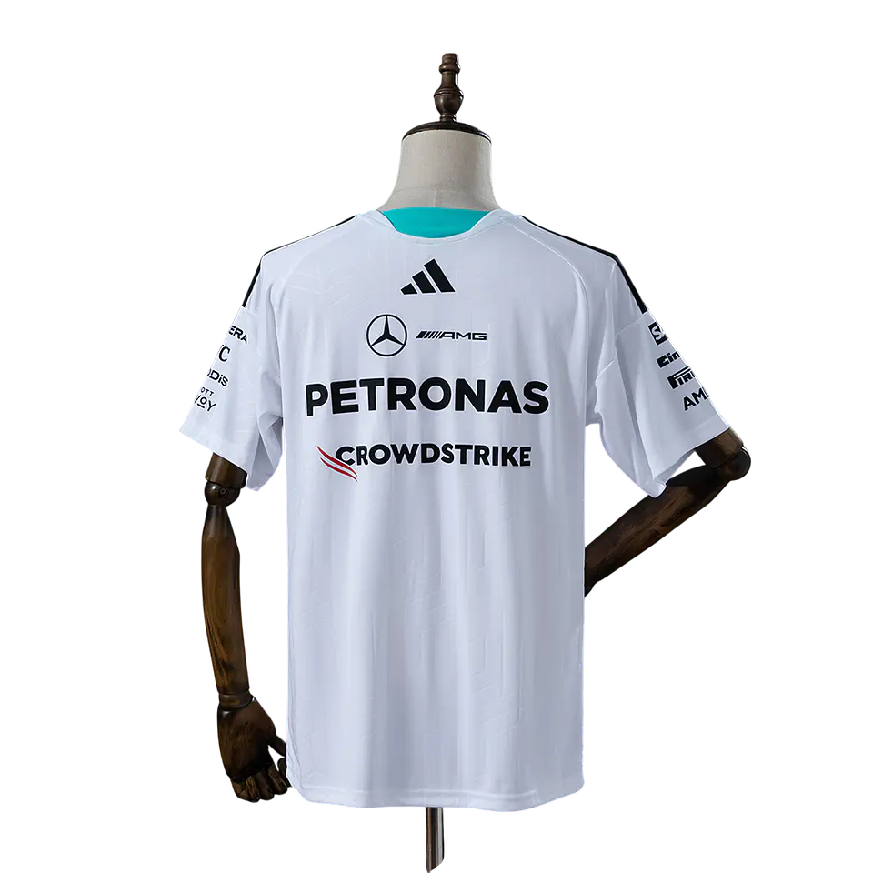 Mercedes AMG - Camisola Branca Versão Piloto 2026 2