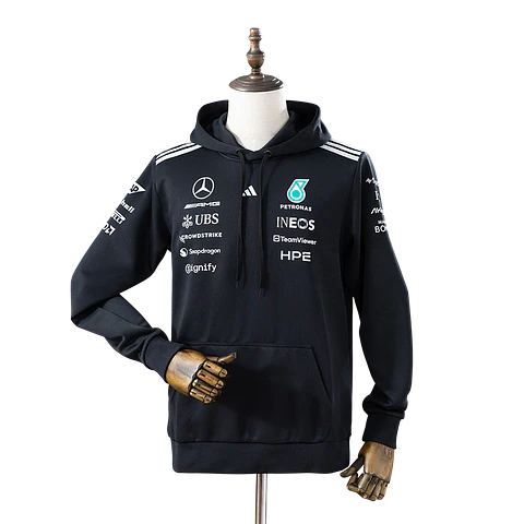 Mercedes AMG - Hoodie Preto 2026