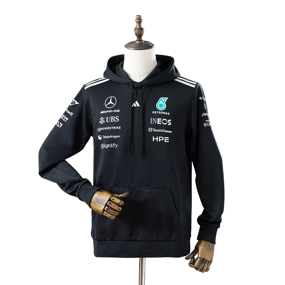 Mercedes AMG - Hoodie Preto 2026 1
