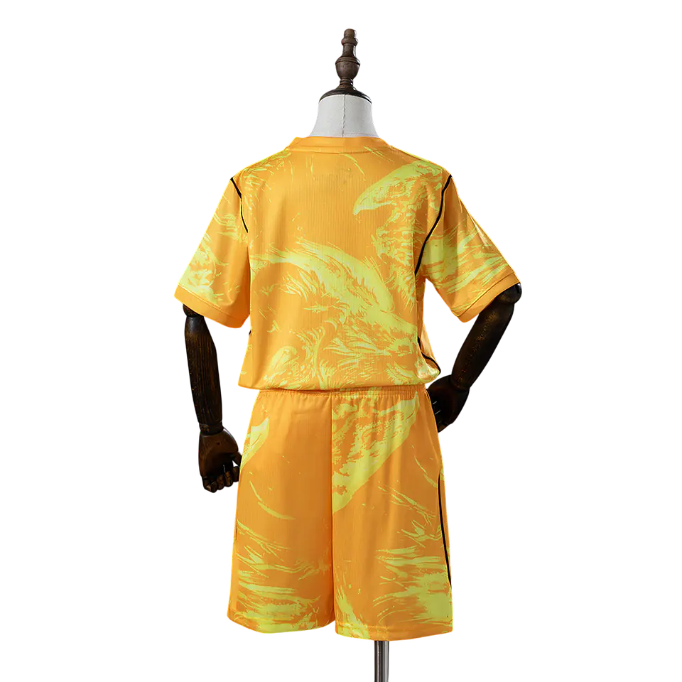 Inglaterra - Kit Criança Guarda Redes Amarelo 2026 2