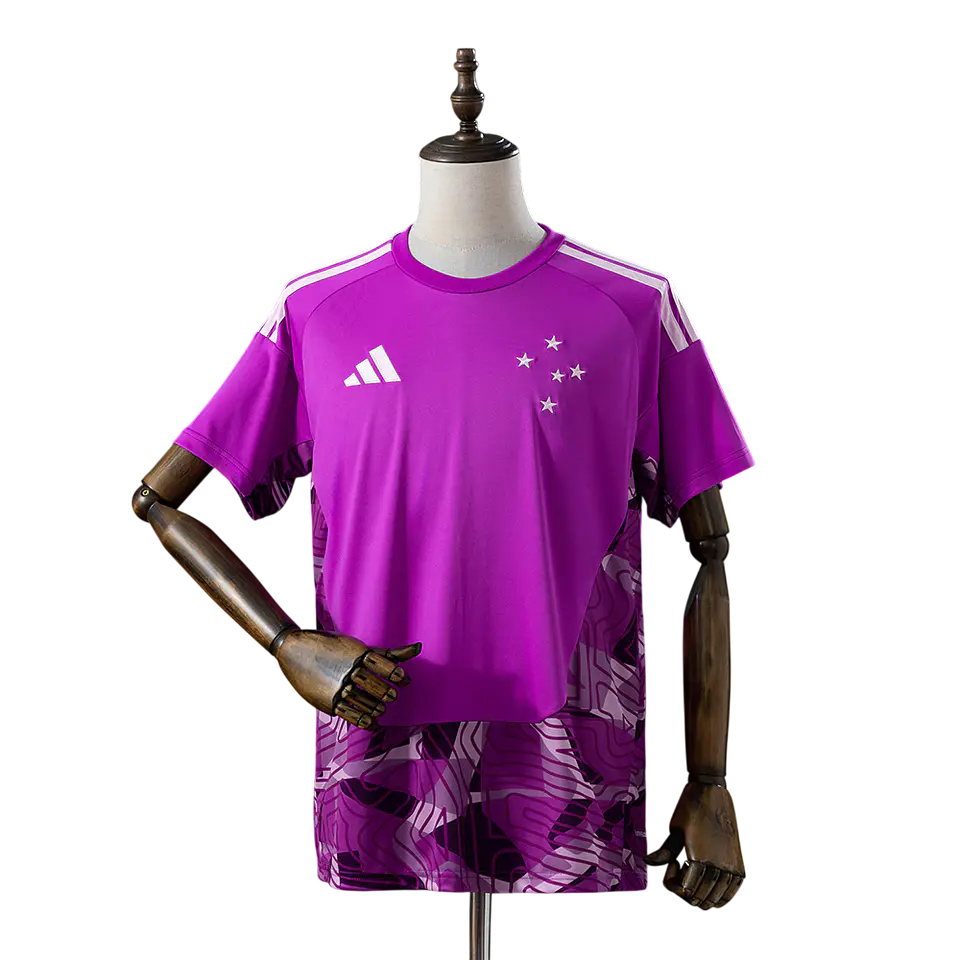 Cruzeiro - Camisola Guarda Redes Roxa 2026 1