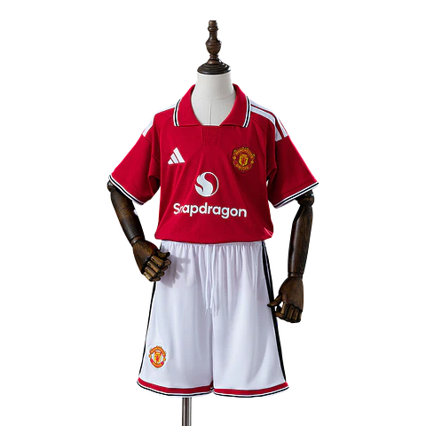 Manchester United - Kit Criança Principal 26/27