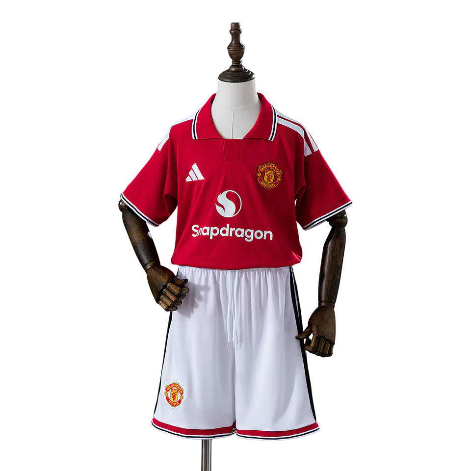 Manchester United - Kit Criança Principal 26/27 1