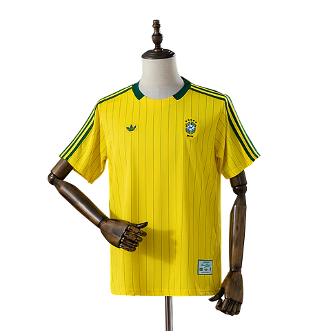 Brasil - Camisola Terrace Icons Amarela 2026