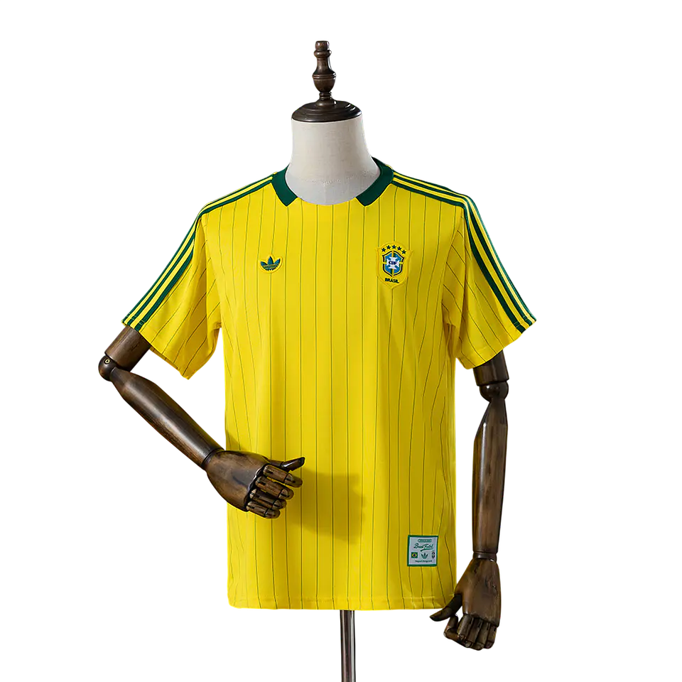 Brasil - Camisola Terrace Icons Amarela 2026 1