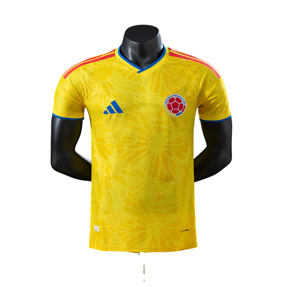 Colômbia - Camisola Principal 2026 Versão Jogador 1