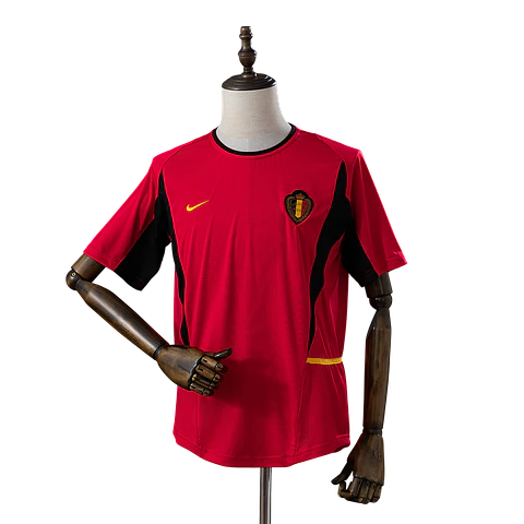 Bélgica - Camisola Principal 2002 Retro