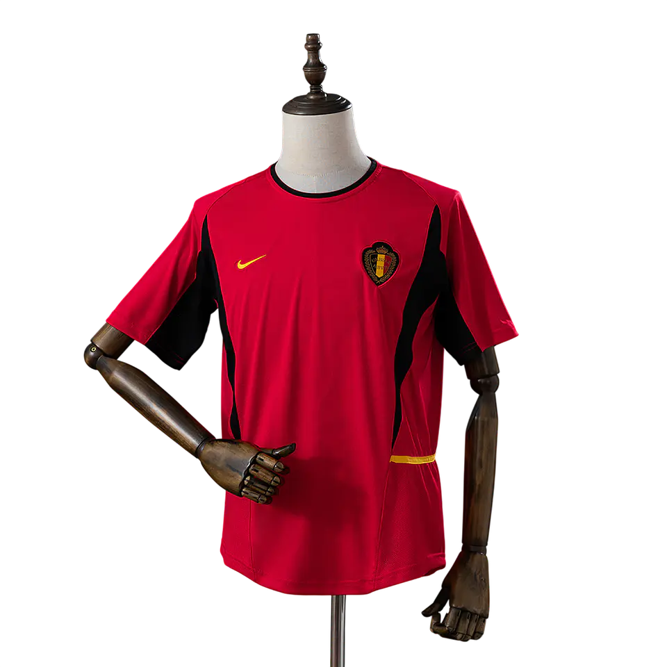 Bélgica - Camisola Principal 2002 Retro 1