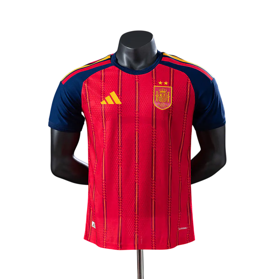 Espanha - Camisola Principal 2026 Versão Jogador Campeões 1