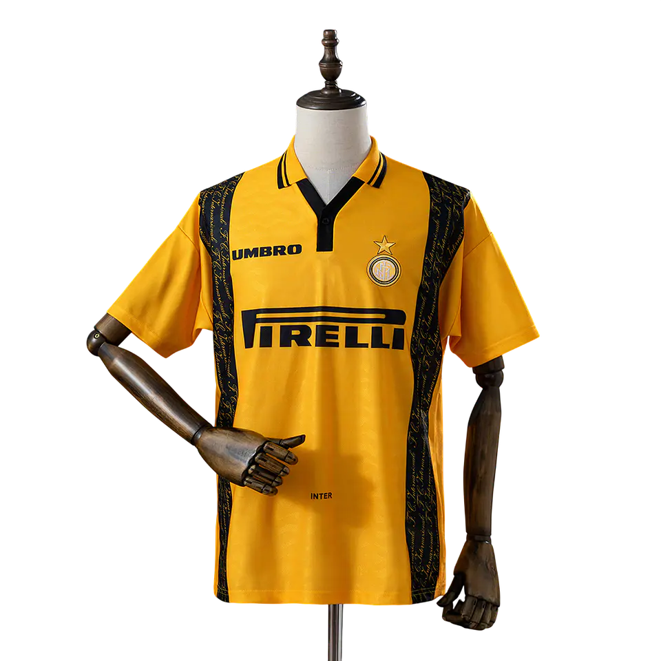 Inter de Milão - Camisola Alternativa 96/97 Retro 1