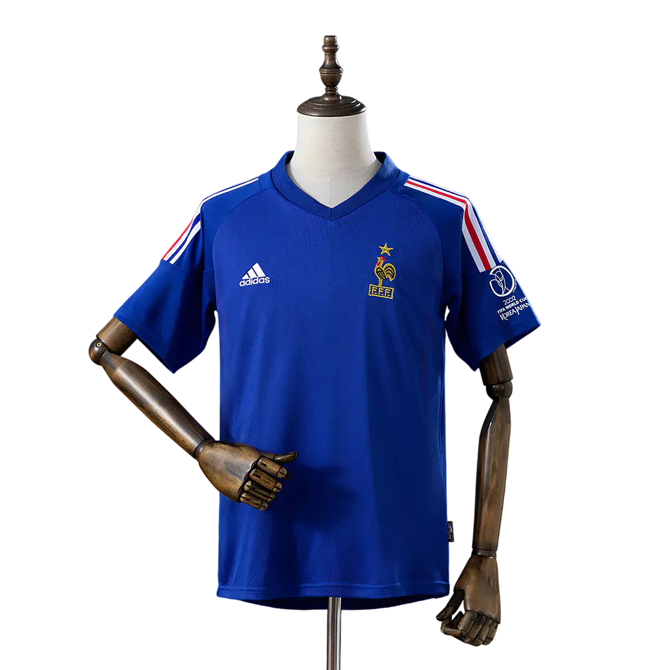 França - Camisola Principal 2002 Retro 1
