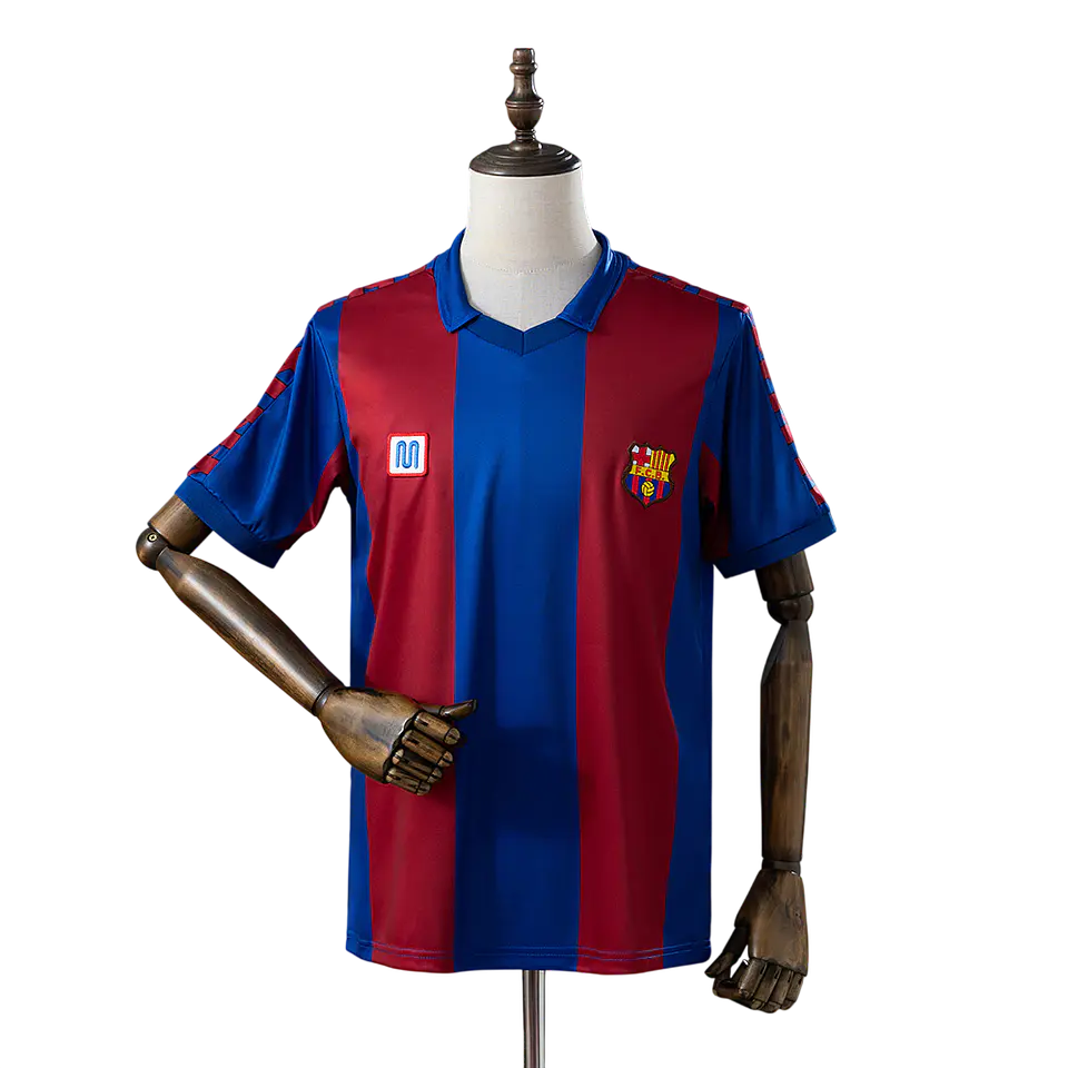Barcelona - Camisola Principal 80/81 Retro 1