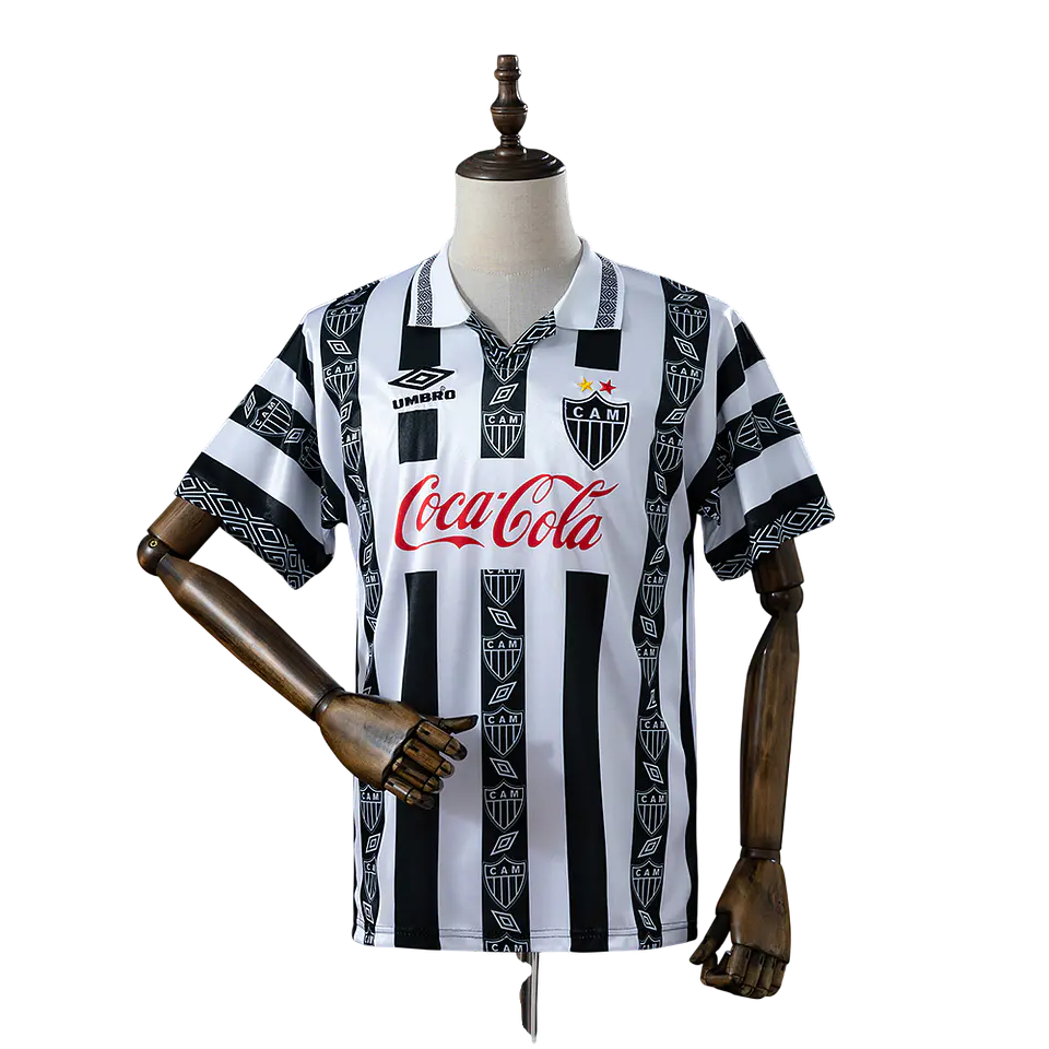 Atlético Mineiro - Camisola Principal 1995 Retro 1