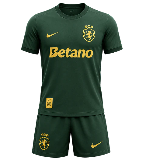 Sporting - Terceiro Kit de Criança 26/27