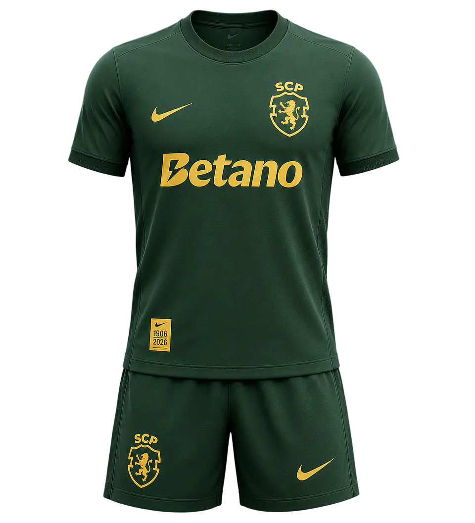Sporting - Terceiro Kit de Criança 26/27 1